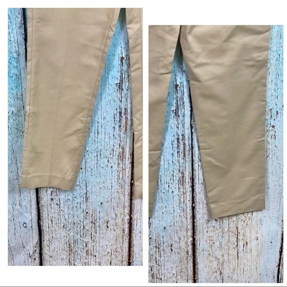 MICHAEL KORS NWT Khaki Straight Leg Pants - Picture 6 of 13